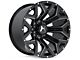 Hartes Metal Hawkish Gloss Black Milled 6-Lug Wheel; 20x10; -18mm Offset (04-15 Titan)