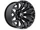 Hartes Metal Hawkish Gloss Black Milled 6-Lug Wheel; 20x9; 0mm Offset (04-15 Titan)