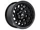 Hartes Metal Monster Matte Black with Gloss Black Bolts 6-Lug Wheel; 18x9; 0mm Offset (04-15 Titan)