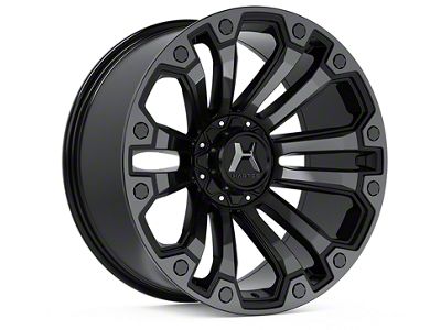 Hartes Metal Rhino Matte Black Machined with Satin Dark Tint 6-Lug Wheel; 20x10; -18mm Offset (04-15 Titan)