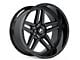 Hartes Metal Savage Gloss Black 6-Lug Wheel; 20x10; -18mm Offset (04-15 Titan)