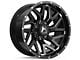 Hartes Metal Stealth Gloss Black Machined 6-Lug Wheel; 20x10; -18mm Offset (04-15 Titan)