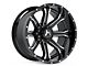 Hartes Metal Strike Gloss Black Milled 6-Lug Wheel; 20x10; -18mm Offset (04-15 Titan)