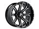 Hartes Metal Strike Gloss Black Milled 6-Lug Wheel; 20x9; 0mm Offset (04-15 Titan)