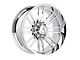Hartes Metal Whipsaw Polished 6-Lug Wheel; 20x10; -18mm Offset (04-15 Titan)