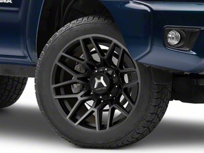 Hartes Metal Crossbow Gloss Black Machined with Satin Dark Tint 6-Lug Wheel; 20x10; -18mm Offset (05-15 Tacoma)