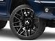 Hartes Metal Crossbow Gloss Black Machined with Satin Dark Tint 6-Lug Wheel; 22x12; -44mm Offset (05-15 Tacoma)