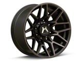 Hartes Metal Crossbow Gloss Black Machined with Satin Dark Tint 5-Lug Wheel; 20x9; 0mm Offset (07-13 Tundra)