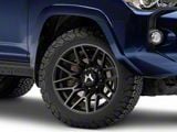 Hartes Metal Crossbow Gloss Black Machined with Satin Dark Tint 6-Lug Wheel; 20x9; 0mm Offset (10-24 4Runner)