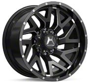 Hartes Metal Toyota 4-Runner Stealth Gloss Black Machined 6-Lug Wheel ...