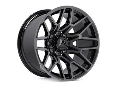 Hartes Metal Crossbow Satin Black 6-Lug Wheel; 22x12; -44mm Offset (16-23 Tacoma)