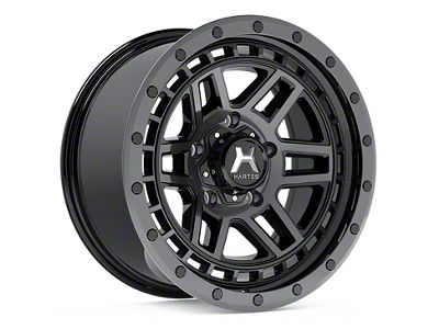 Hartes Metal Beast Matte Black 6-Lug Wheel; 18x9; 0mm Offset (2024 Tacoma)