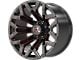 Hartes Metal Hawkish Gloss Black Milled with Red Tint 6-Lug Wheel; 20x10; -18mm Offset (10-24 4Runner)