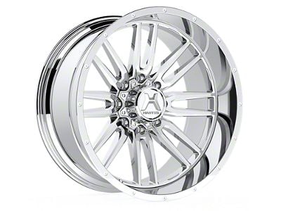 Hartes Metal Whipsaw Polished 6-Lug Wheel; 24x12; -44mm Offset (22-24 Bronco Raptor)