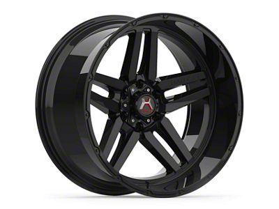 Hartes Metal Savage Matte Black 6-Lug Wheel; 20x10; -18mm Offset (22-24 Bronco Raptor)