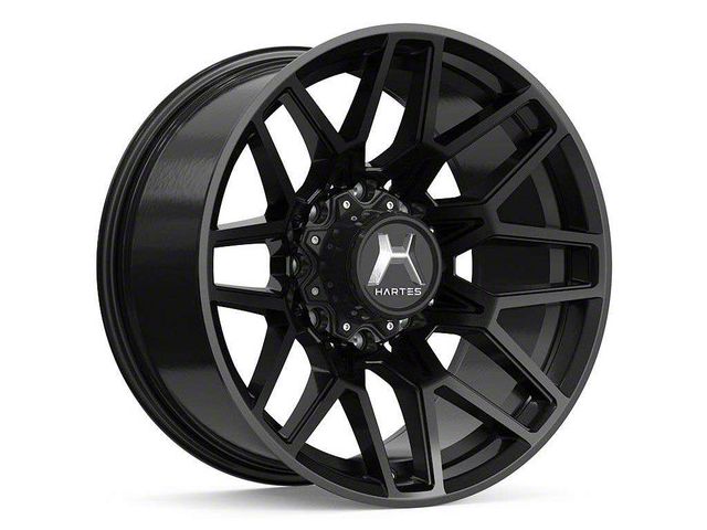 Hartes Metal Crossbow Satin Black 5-Lug Wheel; 20x10; -18mm Offset (14-21 Tundra)