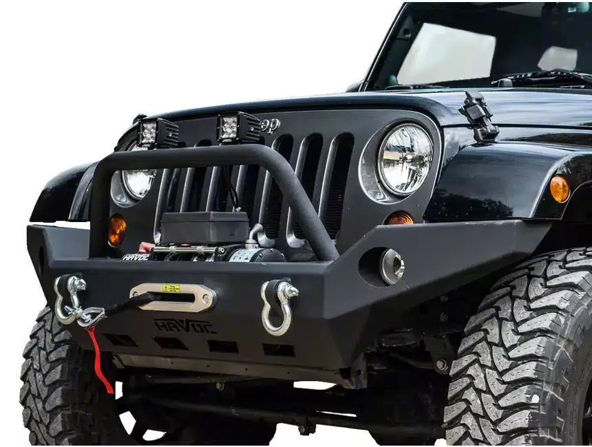 Havoc Offroad Jeep Wrangler Gen 2 Claw Hammer Full Width Front Bumper ...