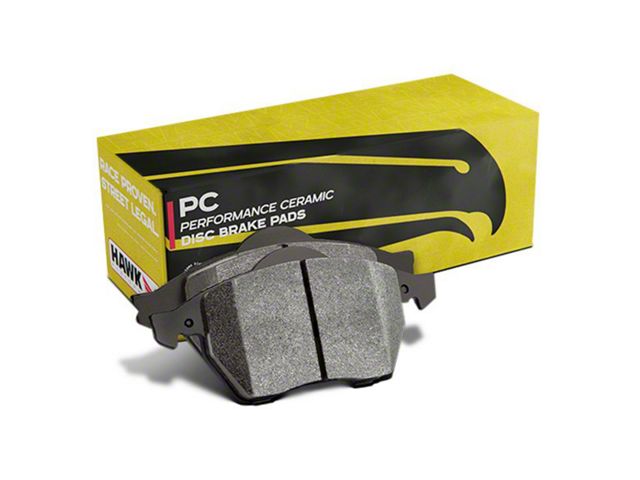 Hawk Performance Ceramic Brake Pads; Front Pair (18-20 Jeep Grand Cherokee WK2 Trackhawk)