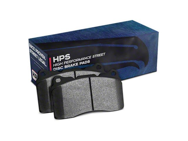 Hawk Performance HPS Brake Pads; Front Pair (99-02 Jeep Grand Cherokee WJ w/ Akebono Calipers; 03-04 Jeep Grand Cherokee WJ)