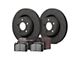 Hawk Performance Talon Cross-Drilled and Slotted Brake Rotor and HPS Pad Kit; Rear (05-10 Jeep Grand Cherokee WK, Excluding SRT8)