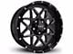 HD Off-Road Wheels Caliber Gloss Black Milled 6-Lug Wheel; 20x10; -25mm Offset (04-15 Titan)