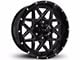 HD Off-Road Wheels Gridlock Gloss Black Milled 6-Lug Wheel; 20x10; -25mm Offset (04-15 Titan)