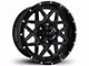 HD Off-Road Wheels Gridlock Gloss Black Milled Wheel; 20x10; -40mm Offset (04-15 Titan)