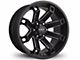 HD Off-Road Wheels Hollow Point Satin Black Milled 6-Lug Wheel; 20x10; -35mm Offset (04-15 Titan)