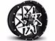 HD Off-Road Wheels Caliber Satin Black Machined 6-Lug Wheel; 20x9; -10mm Offset (05-15 Tacoma)