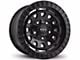 HD Off-Road Wheels Venture Satin Black 6-Lug Wheel; 17x9; -12mm Offset (05-15 Tacoma)