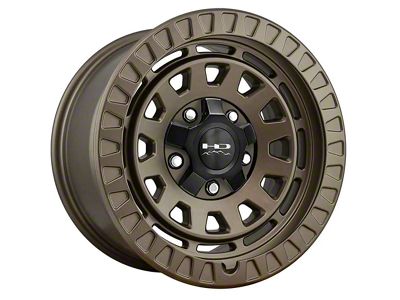 HD Off-Road Wheels Venture Satin Bronze 6-Lug Wheel; 17x9; -12mm Offset (05-15 Tacoma)