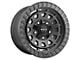 HD Off-Road Wheels Venture Satin Dark Gray 6-Lug Wheel; 17x9; -12mm Offset (05-15 Tacoma)