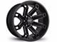 HD Off-Road Wheels Hollow Point Satin Black Milled 6-Lug Wheel; 20x10; -35mm Offset (10-24 4Runner)