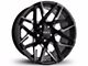 HD Off-Road Wheels Canyon Gloss Black Milled 6-Lug Wheel; 20x10; -25mm Offset (2024 Tacoma)