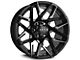 HD Off-Road Wheels Canyon Gloss Black Milled 6-Lug Wheel; 20x10; -25mm Offset (21-24 Bronco, Excluding Raptor)