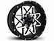 HD Off-Road Wheels Gridlock Satin Black Machined Wheel; 20x9; -10mm Offset (21-24 Bronco, Excluding Raptor)