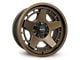 HD Off-Road Wheels Atlas Satin Bronze 6-Lug Wheel; 17x9; -12mm Offset (22-24 Bronco Raptor)