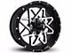 HD Off-Road Wheels Gridlock Satin Black Machined 6-Lug Wheel; 20x9; -10mm Offset (22-24 Bronco Raptor)