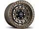 HD Off-Road Wheels Venture Satin Bronze 6-Lug Wheel; 17x9; -12mm Offset (22-24 Bronco Raptor)