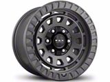 HD Off-Road Wheels Venture Satin Dark Gray Wheel; 17x9; -12mm Offset (20-25 Jeep Gladiator JT)