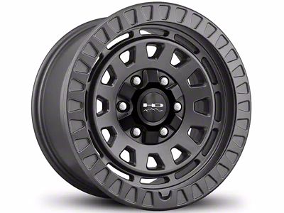 HD Off-Road Wheels Venture Satin Dark Gray Wheel; 17x9; -12mm Offset (93-98 Jeep Grand Cherokee ZJ)