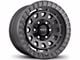 HD Off-Road Wheels Venture Satin Dark Gray Wheel; 17x9; -12mm Offset (05-10 Jeep Grand Cherokee WK, Excluding SRT8)