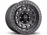 HD Off-Road Wheels Venture Satin Dark Gray Wheel; 17x9; -12mm Offset (07-18 Jeep Wrangler JK)