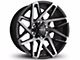 HD Off-Road Wheels Canyon Satin Black Machined 6-Lug Wheel; 20x10; -25mm Offset (16-23 Tacoma)