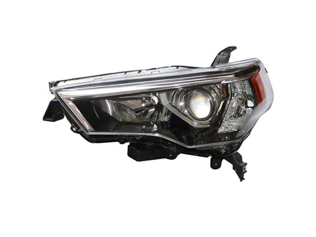 Headlights Depot Halogen Headlight; Driver Side (2014 4Runner)