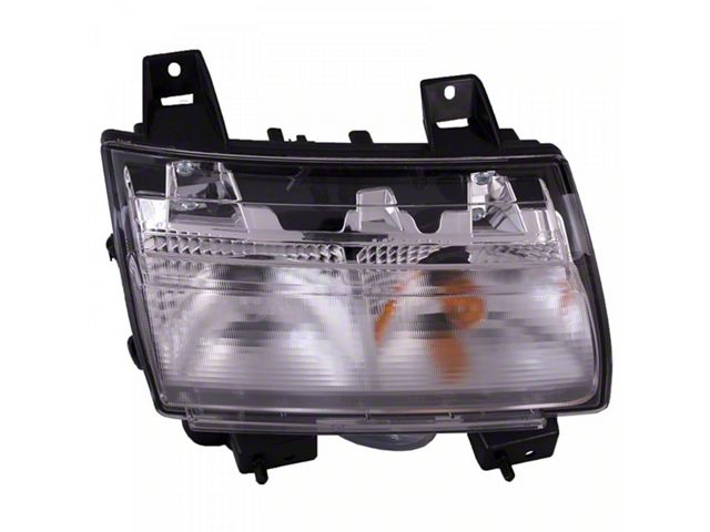 Headlights Depot Halogen Park Signal Marker Light with DRL; Passenger Side (18-24 Jeep Wrangler JL)