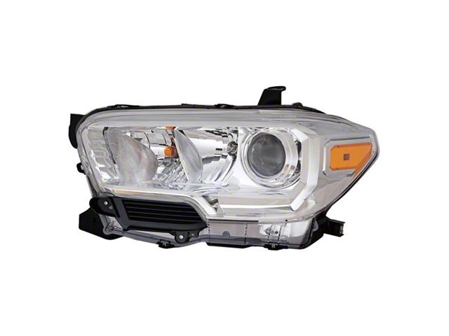 Headlights Depot Halogen Headlight; Driver Side (19-23 Tacoma)