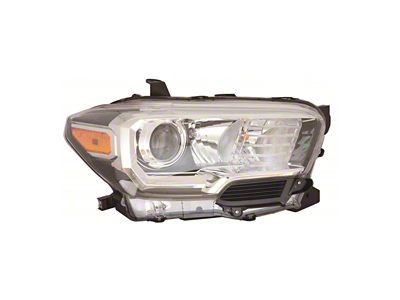 Headlights Depot Halogen Headlight; Passenger Side (2018 Tacoma)