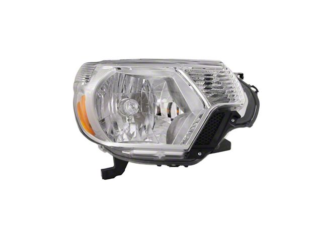 Headlights Depot Halogen Headlight; Passenger Side (12-15 Tacoma)