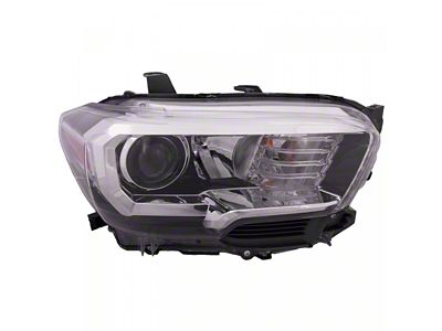 Headlights Depot Halogen Headlight; Passenger Side (16-17 Tacoma)